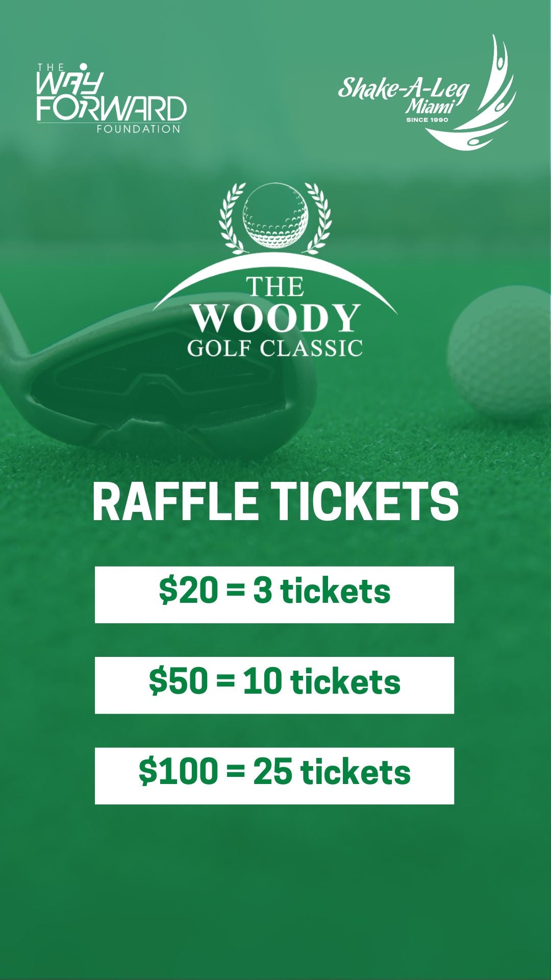 TWF Golf Classic Raffle